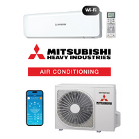 Mitsubishi Heavy (MHI) Avanti WiFi DXK06ZSA-WF1 2.0kW Wall Split Air Conditioning System