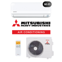 Mitsubishi Heavy (MHI) Ciara 2.5kW DXK09ZTLA-WF-Set Wifi Split Air Conditioning System