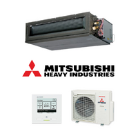 Mitsubishi Heavy (MHI) FDU100AVNPWVH-RC-EXZ3A 10.0kW Ducted 1 Phase Air Conditioning System