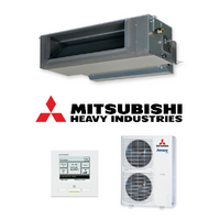 Mitsubishi Heavy (MHI) FDUA160AVNXWVH-RC-EXZ3A 16.0kW Ducted 1 Phase Air Conditioning System