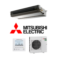 Mitsubishi Electric PEADM100JAADR1VKIT 10.0kW Ducted 1 Phase Low Profile Air Conditioning System