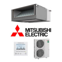 Mitsubishi Electric PEAM250YKIT 24.5kW Three Phase Ducted LARGE Power Inverter Air Conditioning System