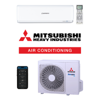 Mitsubishi Heavy (MHI) Avanti Plus 2.5kW SRK25ZSXA-W-Set Split Air Conditioning System