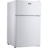 TECO 86L White 2 Door Bar Fridge TBF86WMTAG