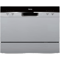 TECO Compact 6 Place Benchtop Stainless Steel Dishwasher TDW06SCM