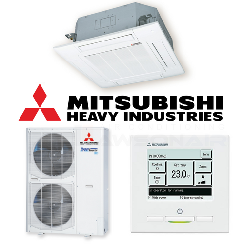 Mitsubishi Heavy (MHI) 14.0kW FDT140AVNXWVH-RC-EXZ3A_BB Cassette Air Conditioning System