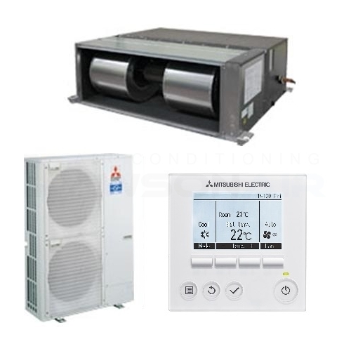 mitsubishi ducted air conditioning price