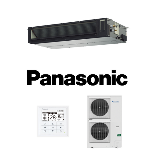 Panasonic Deluxe 10.0kW S-1014PF3E-U-100PZH3R8 Adaptive Ducted 3PH Air Conditioning System