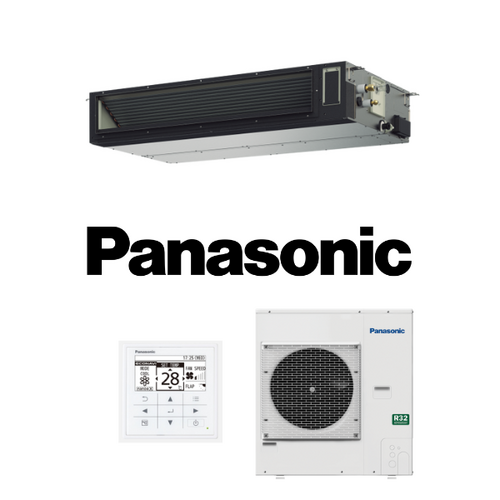 Panasonic 12.5kW S-1014PF3E-U-125PZ3R8 Adaptive Ducted 3PH Air Conditioning System