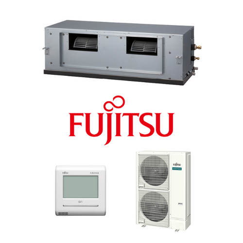 Fujitsu SET-ARTH45KHTA-HP 12.5kW Single Phase High Static Ducted High Performance System