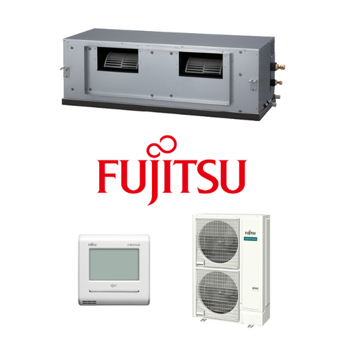 Fujitsu SET-ARTH54KHTA-HP 14.0kW Single Phase High Static Ducted High Performance System