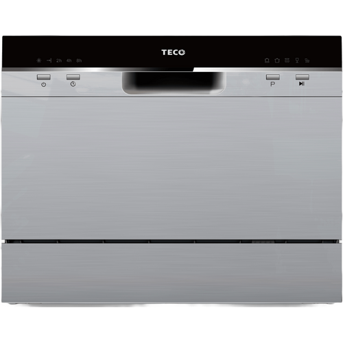 TECO Compact 6 Place Benchtop Stainless Steel Dishwasher TDW06SCM