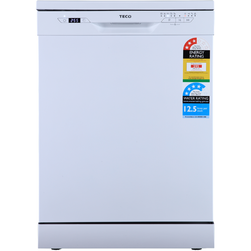 TECO 14 Place Free Standing White 60cm Dishwasher TDW14WBM